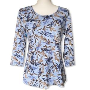 Karen Scott PM 3/4 Length Sleeve Top